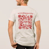 T-SHIRT  EN TRI-MATIÈRE JFK Q&A TRIM SHIRT (Verso)