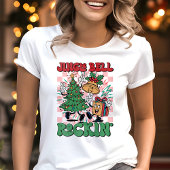 T-shirt En Tri-matière Jingle Bell Rockin Retro Noël