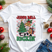 T-shirt En Tri-matière Jingle Bell Rockin Retro Noël
