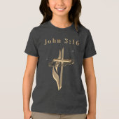 T-shirt En Tri-matière John 3:16 (Recto)