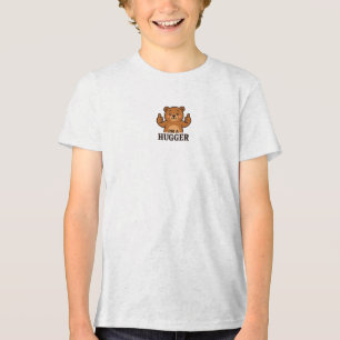 T-shirt En Tri-matière Joli Ours de Dessin Je suis Un Gros Drôle Animal D