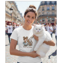 Jolie Fille en Pain d'Épice dans une Tasse à Thé N