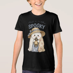 T-shirt En Tri-matière Jolie lanterne fantôme effrayante Halloween Cottag
