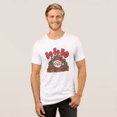 T-shirt En Tri-matière Jolly Cartoon Père Noël Noël-67748 (Recto plein)