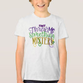 T-shirt En Tri-matière "Joue-Moi Quelque Chose, Monsieur" Mardi Gras Jeun (Recto)