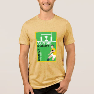 T-shirt En Tri-matière Joueur australien de rugby