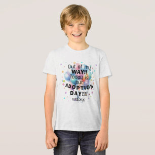 T-shirt En Tri-matière Jour d'adoption