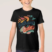 T-shirt En Tri-matière Jour de naissance gâteau jeunesse (Recto)