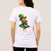 T-SHIRT  EN TRI-MATIÈRE JOUR DE ST.PATRICK (Verso)