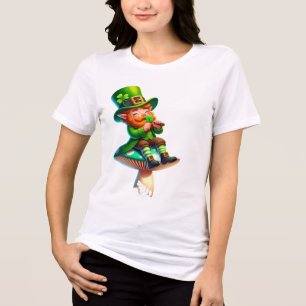 T-SHIRT  EN TRI-MATIÈRE JOUR DE ST.PATRICK