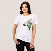 T-SHIRT  EN TRI-MATIÈRE JOUR DE ST.PATRICK (Recto plein)