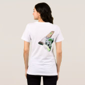 T-SHIRT  EN TRI-MATIÈRE JOUR DE ST.PATRICK (Verso intégral)