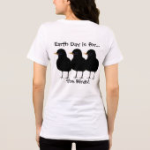 T-shirt En Tri-matière Jour des terres pour les oiseaux (Verso)