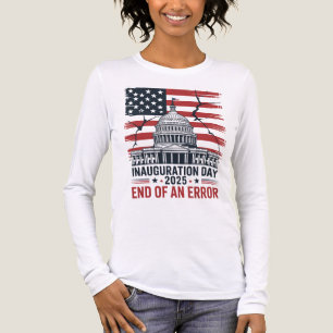 T-shirt En Tri-matière Jour d'investiture 2025 Fin d'une erreur
