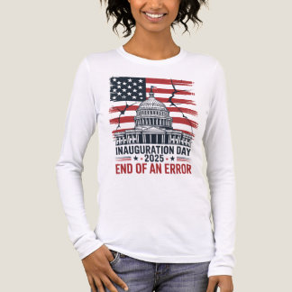 T-shirt En Tri-matière Jour d'investiture 2025 Fin d'une erreur