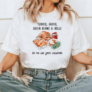 T-shirt En Tri-matière Jour turc   Montrez-moi la Casserole