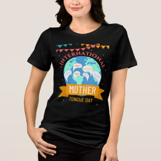 T-shirt En Tri-matière Journée internationale de la langue maternelle Ore