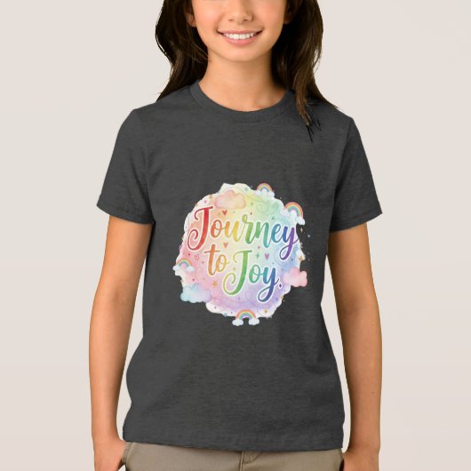 T-shirt En Tri-matière Journey to Joy (Recto)