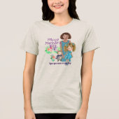 T-shirt En Tri-matière JOYEUSE JOURNÉE DE LA MÈRE & Enfants (Recto)