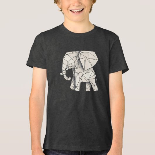 T-shirt En Tri-matière Joyeux éléphant (Recto)