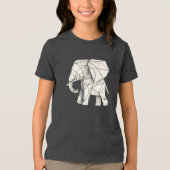 T-shirt En Tri-matière Joyeux éléphant (Recto)