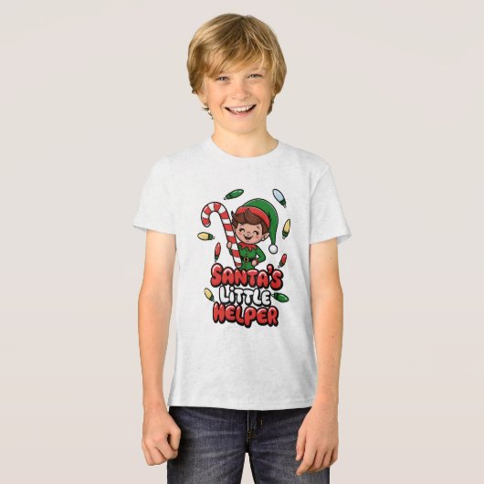 T-shirt En Tri-matière Joyeux Elf (Recto plein)