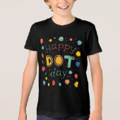 T-shirt En Tri-matière Joyeux Jour du Point Enseignants en Art Créatif T- (Recto)