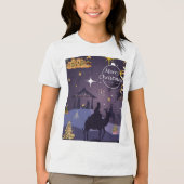 T-shirt En Tri-matière Joyeux Noël (Recto)