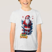 T-shirt En Tri-matière joyeux Noël  (Recto)