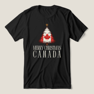 T-shirt En Tri-matière Joyeux Noël Canada