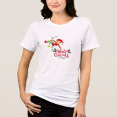 T-shirt En Tri-matière Joyeux Noël Tee (Recto)