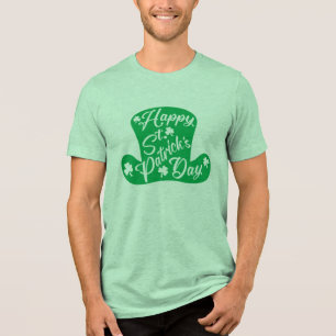 T-shirt En Tri-matière Joyeux Saint Patrick’s Day Leprechaun Casquette