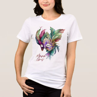 T-shirt En Tri-matière Joyeux T-shirt Mardi Gras pour les femmes