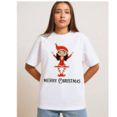 T-shirt En Tri-matière Joyful Christmas Elf - Happy Holiday 