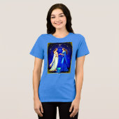 T-shirt En Tri-matière Jumeaux Gemini sous un ciel étoilé (Recto plein)