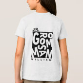 T-shirt En Tri-matière Junior Jr. Groomsman, mariage (Verso)