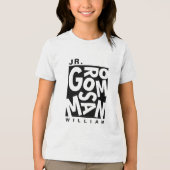 T-shirt En Tri-matière Junior Jr. Groomsman, mariage (Recto)