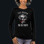 T-shirt En Tri-matière Jusqu'à la mort Fêtes-nous crâne Bachelorette Part<br><div class="desc">Que vous aimiez les squelettes effrayants, ou quelque chose entre les deux, ce crâne avec bâillon rouge à lèvres est prêt à monter votre volume de style. Vapez le spectacle dans ce rouge à lèvres design crâne amoureux qui ne manquera pas d'ajouter un accent rockin à votre fête de bachelorette...</div>
