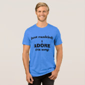 T-shirt En Tri-matière Just Ranked Tee TEAM BLUE - Adore (Recto plein)