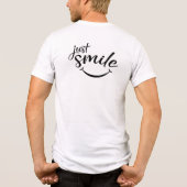 T-shirt En Tri-matière Just Smile (Verso)