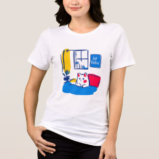 T-shirt En Tri-matière Juste Chillin'