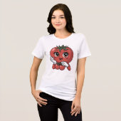 T-shirt En Tri-matière Juste Moi Tomate (Recto plein)