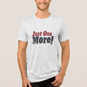 T-shirt En Tri-matière Juste Un De Plus : Continuez À Avancer - Bella+Can