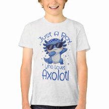 Juste un garçon qui aime les axolotls