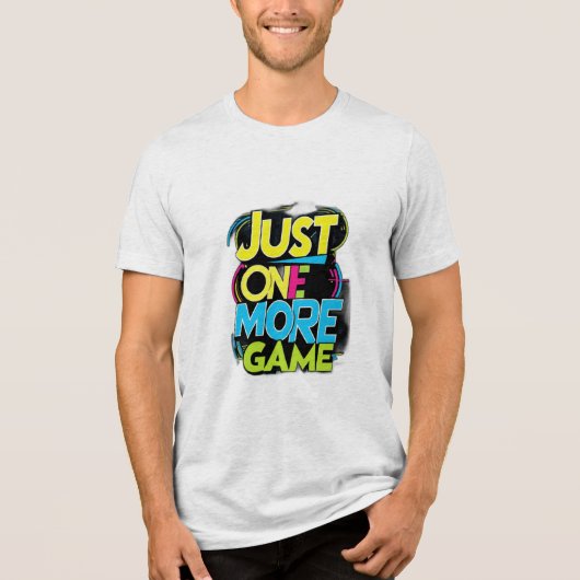 T-shirt En Tri-matière Juste Un Jeu De Plus (Recto)