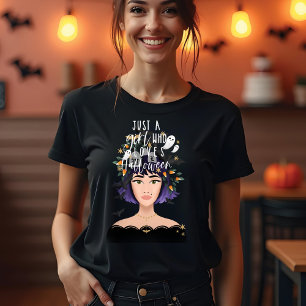 T-shirt En Tri-matière Juste Une Fille Qui Aime La Beauté Costume Hallowe