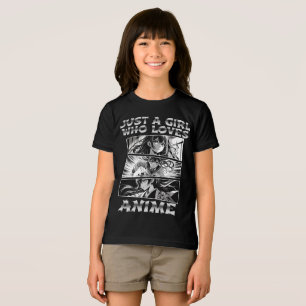 T-shirt En Tri-matière Juste une fille qui aime l'anime