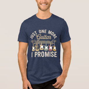T-shirt En Tri-matière Juste une guitare de plus je promets drôle et cool
