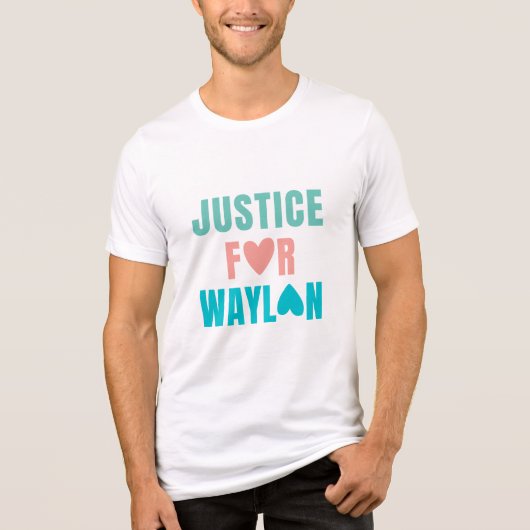 T-shirt En Tri-matière Justice pour le T-shirt Homme Waylon (Recto)