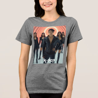 T-SHIRT  EN TRI-MATIÈRE K-POP